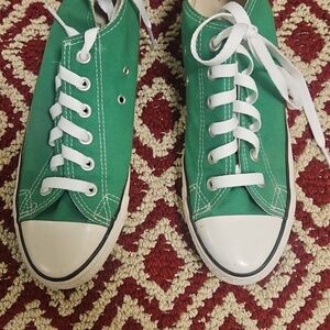 Green Converse (Lightly Used)